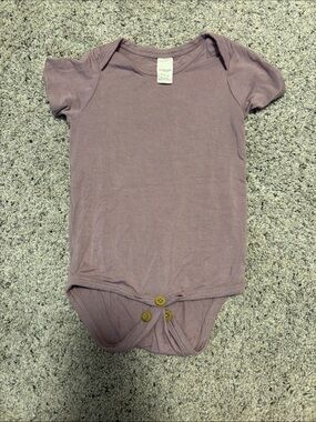 The Woods by Kate Quinn Mauve Infant Bodysuit
